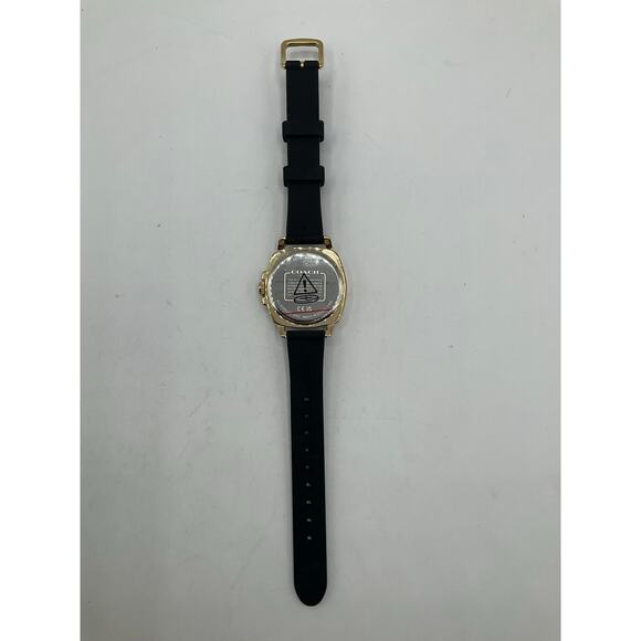 Coach Watch- about 36 mm, Black/Gold main image 4
